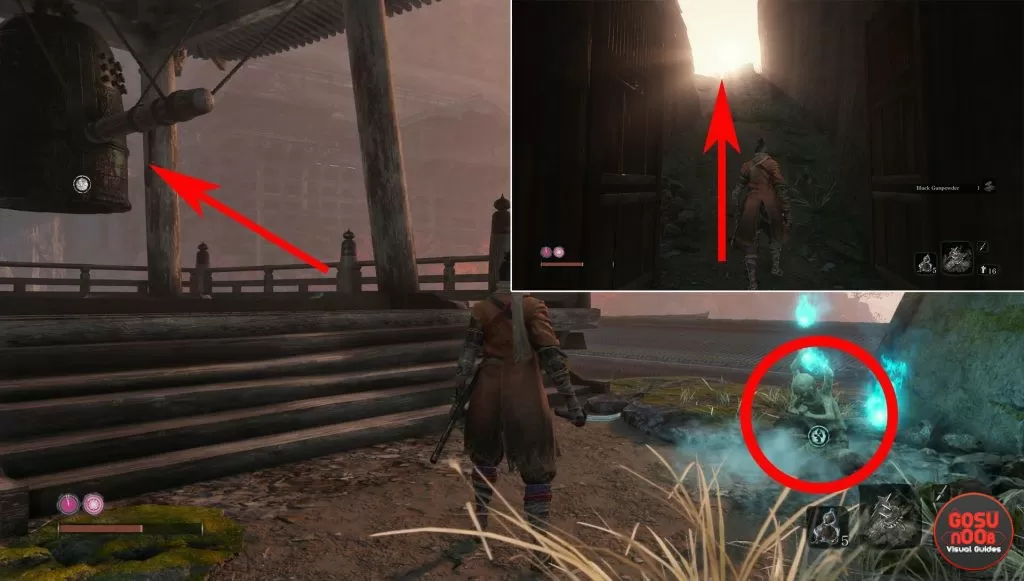 where to find demon bell location sekiro