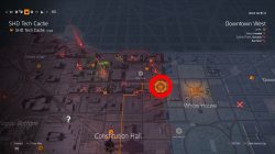 where to find missing shd tech cache downtown west division 2