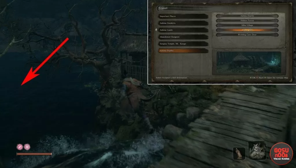 where to find red carp eyes in sekiro doujun quest