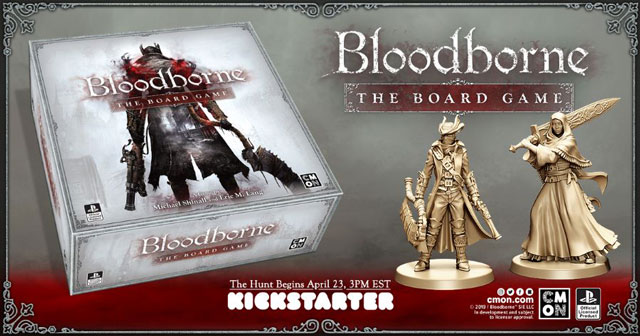 Bloodborne Board Game Campaign on Kickstarter Starts April 23rd