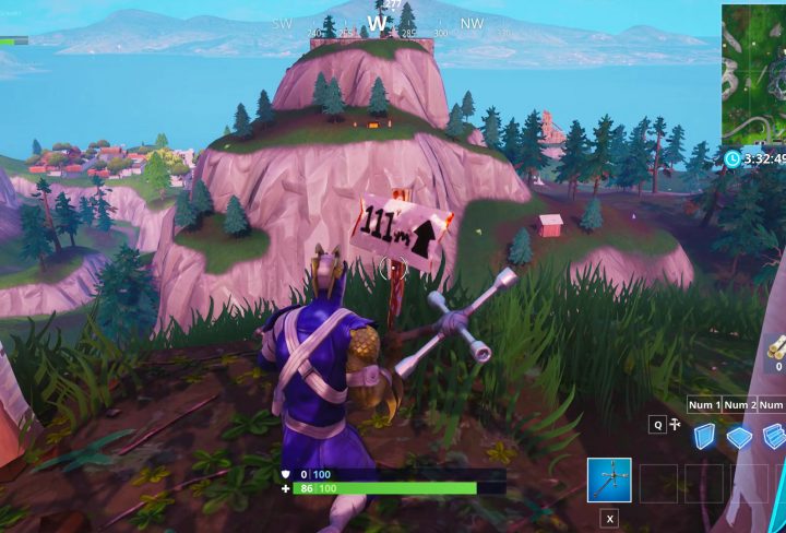Fortnite Visit 5 Highest Elevations on the Island Locations