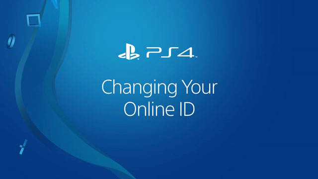 PlayStation Network Online ID Change Now Available