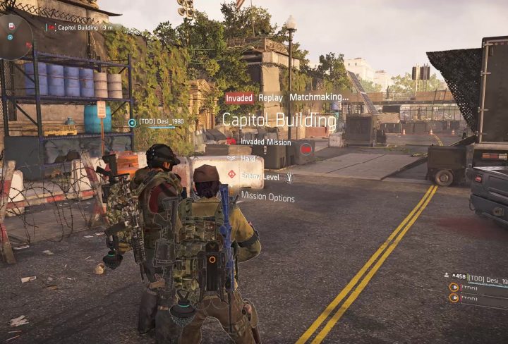 division 2 how to replay invaded stronghold mission