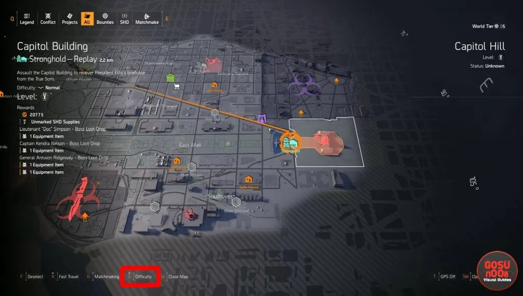 division 2 invaded stronghjold restart