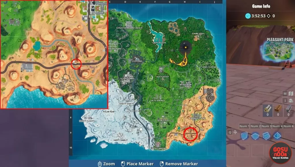 fortnite br where to find jigsaw pieces bridge