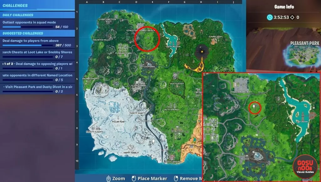 fortnite br where to find jigsaw pieces cave