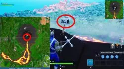 fortnite five highest elevation locations