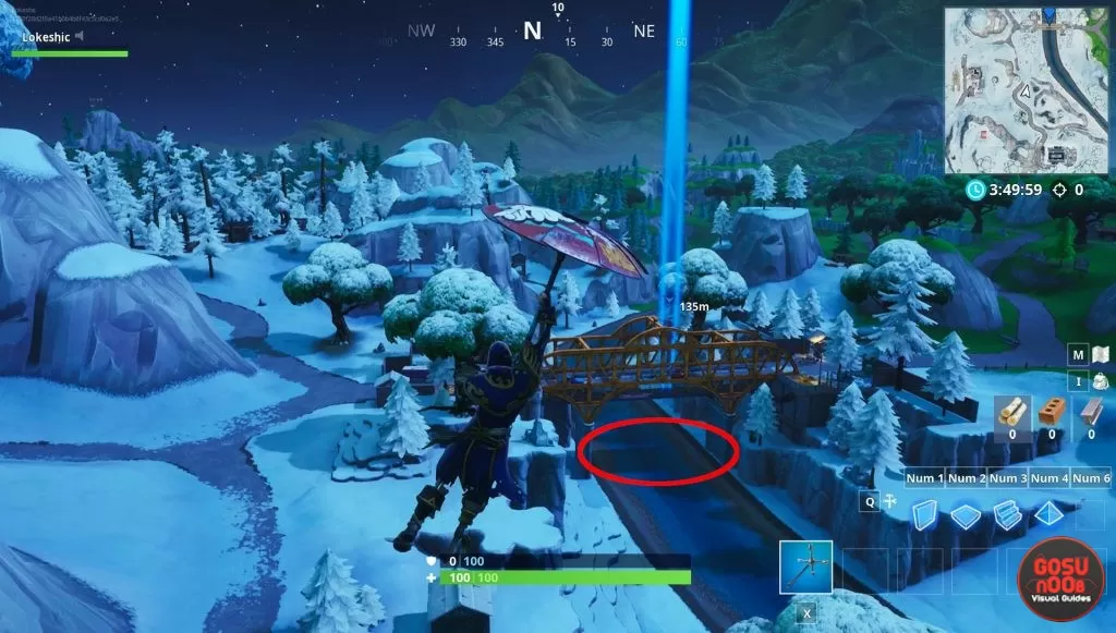 fortnite search jigsaw puzzle pieces bridge location