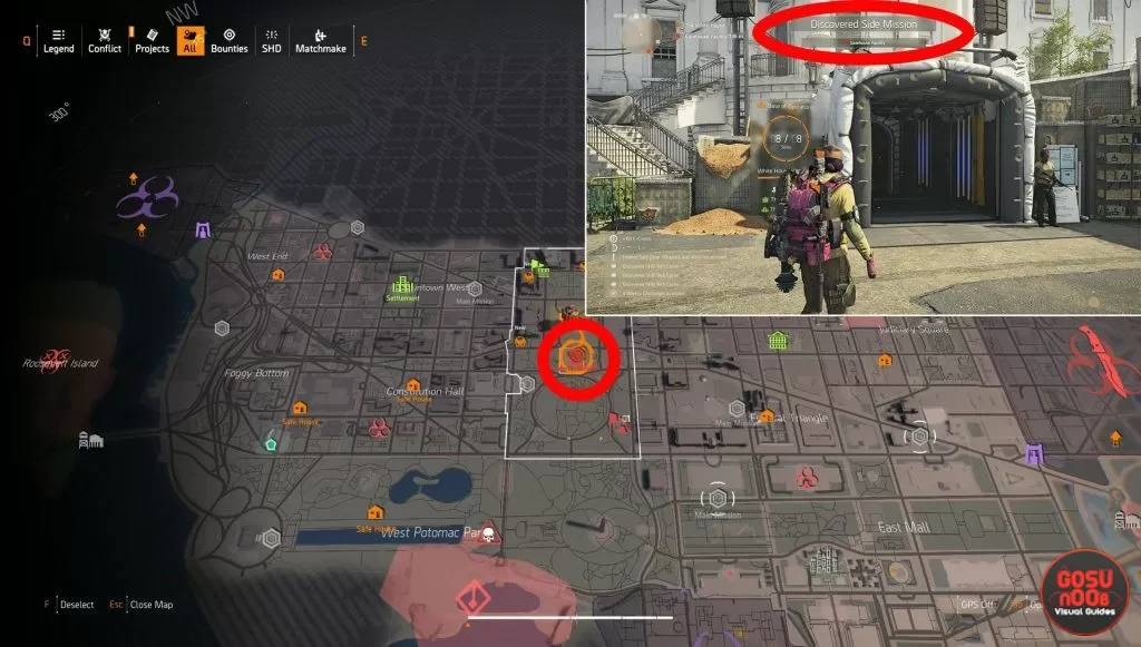 how to start tidal basin stronghold division 2