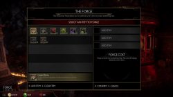 mk11 forge recipes crafting