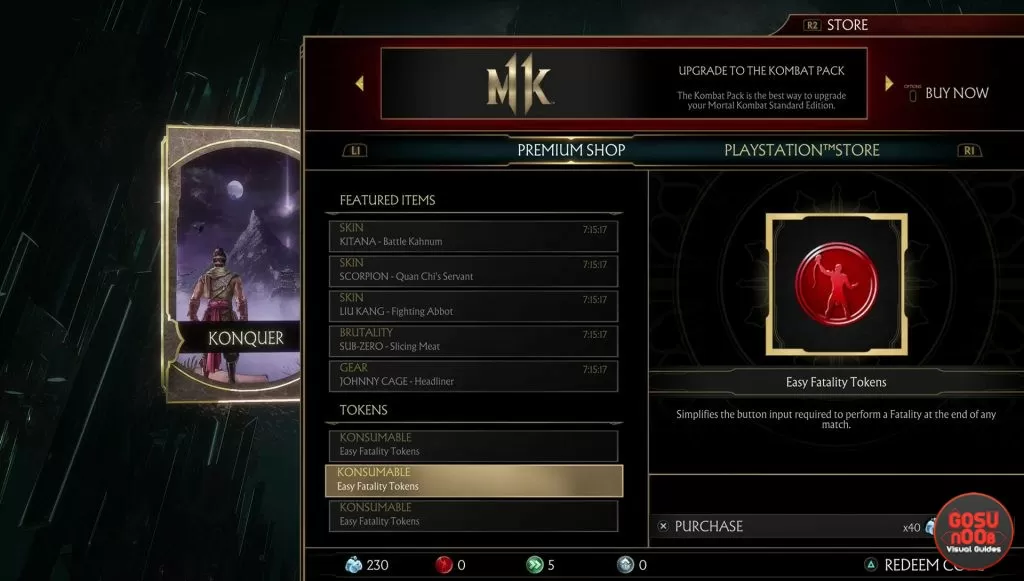 mortal kombat 11 time krystals how to use