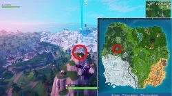 week 6 free challenge visit 5 highest elevations locations fortnite