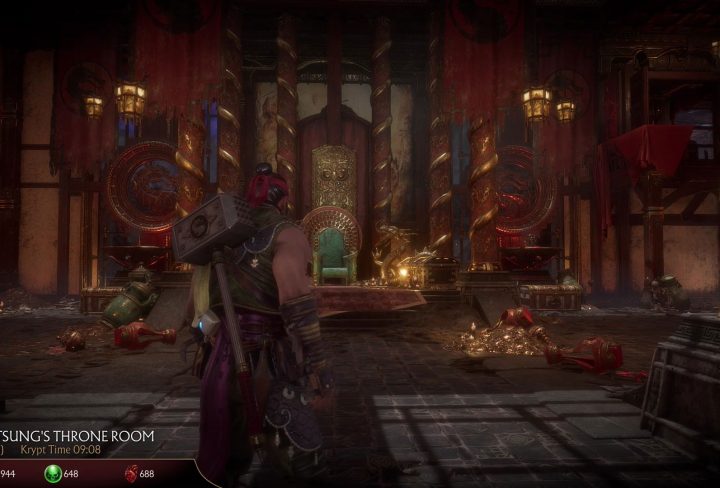 MK11 Jacqui Briggs & Cetrion Chest Shang Tsung Throne Room Locations