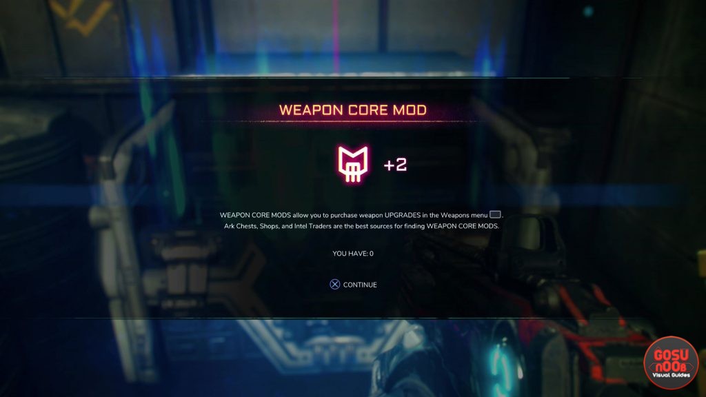 Rage 2 Weapon Core Mod Locations