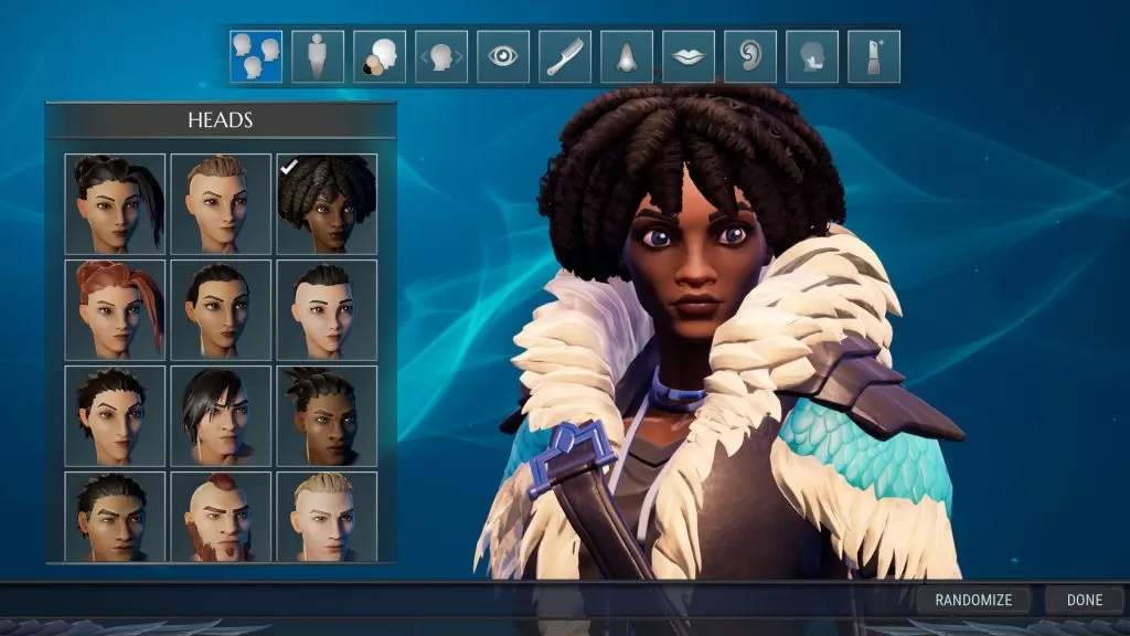 dauntless how to customize character