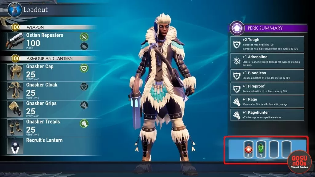 dauntless how to equip barrage grenade