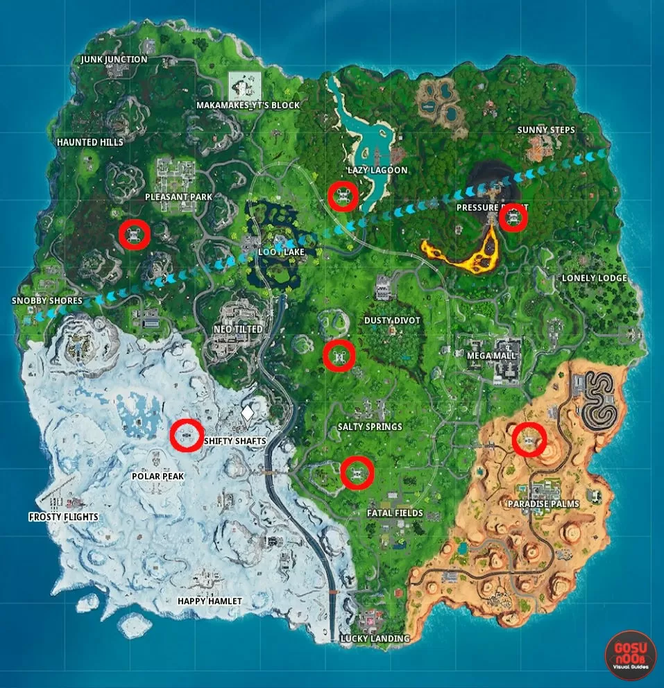 fortnite br sky platform locations