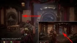 how to find jacqui briggs chest mk11 krypt shang tsung throne room location