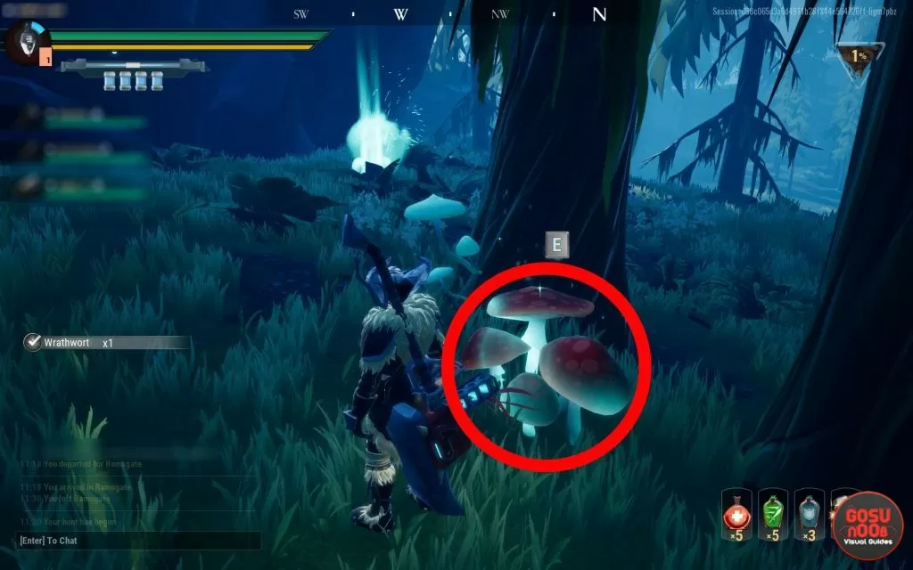 how to get wrathwort reagent in dauntless alchemical romance quest