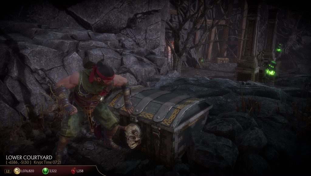 mk11 scorpion fire chest locations how to open