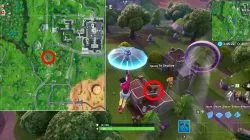 where to find fortnite giant dancing fish trophy location season 9 weekly challenge