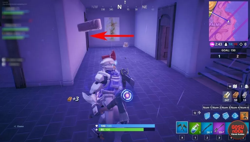 where to find secret chests in john wick house fortnite season 9