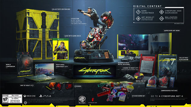 Cyberpunk 2077 Pre-Order Bonuses & Collector's Edition Revealed