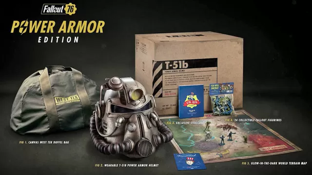 Fallout 76 Power Armor Edition Canvas Bags Finally Arriving