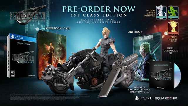Final Fantasy VII Special Edition & Pre-Order Bonuses Announced