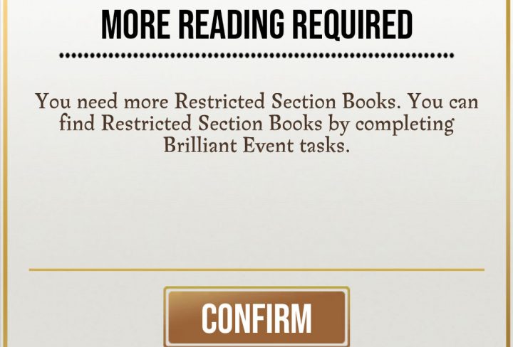 Restricted Section Books Harry Potter Wizards Unite