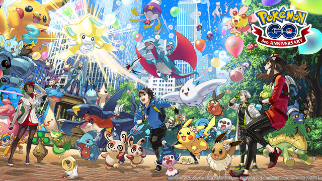 Pokemon Go Third Anniversary Event Details Revealed