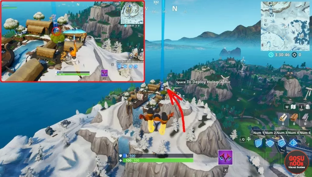 fortnite br birthday cake locations viking village