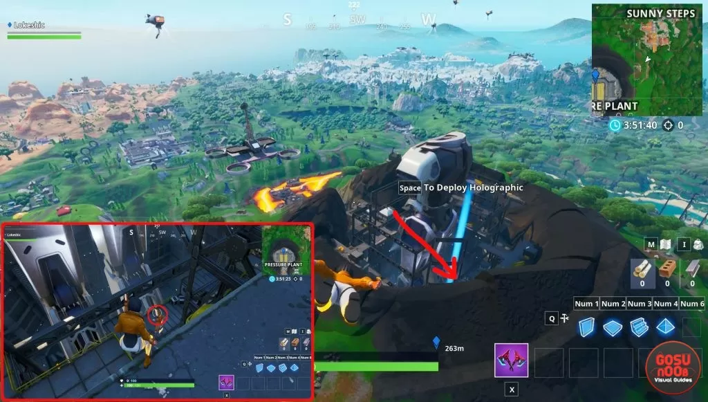 fortnite br singularity helmet locations