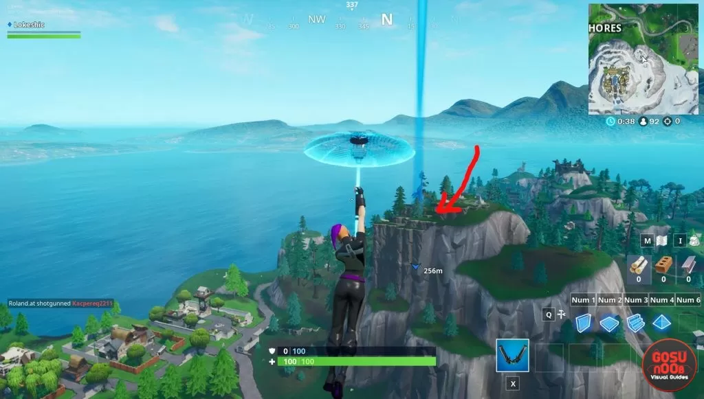 fortnite abandoned villain lair location