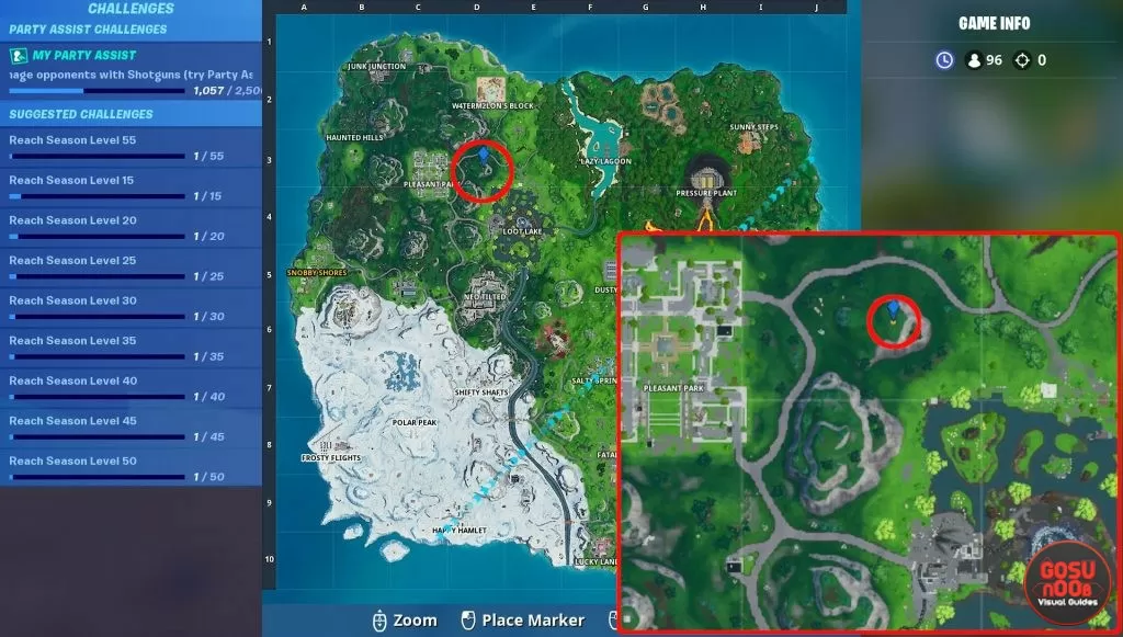 fortnite br drift painted durr burger head location