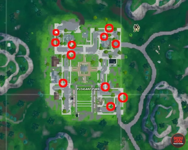 fortnite br stop sign locations