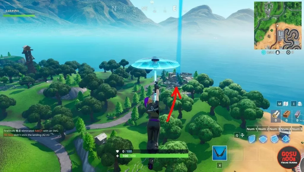 fortnite hero mansion location