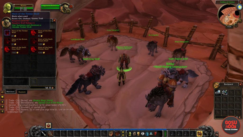 wow classic how to get mounts from other races