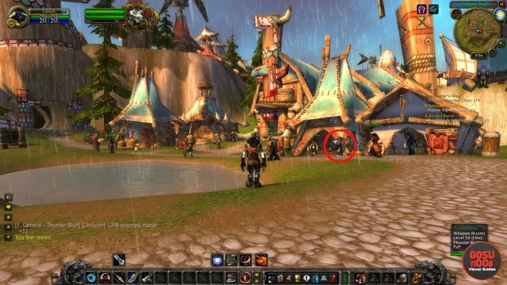 wow classic weapon master thunderbluff staff