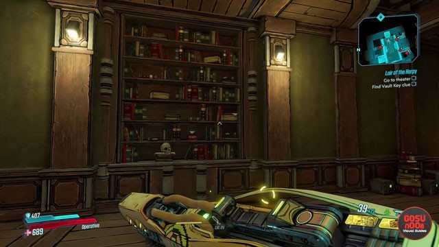 Borderlands 3 Lair of the Harpy Archives Skull Statue Puzzle Solution