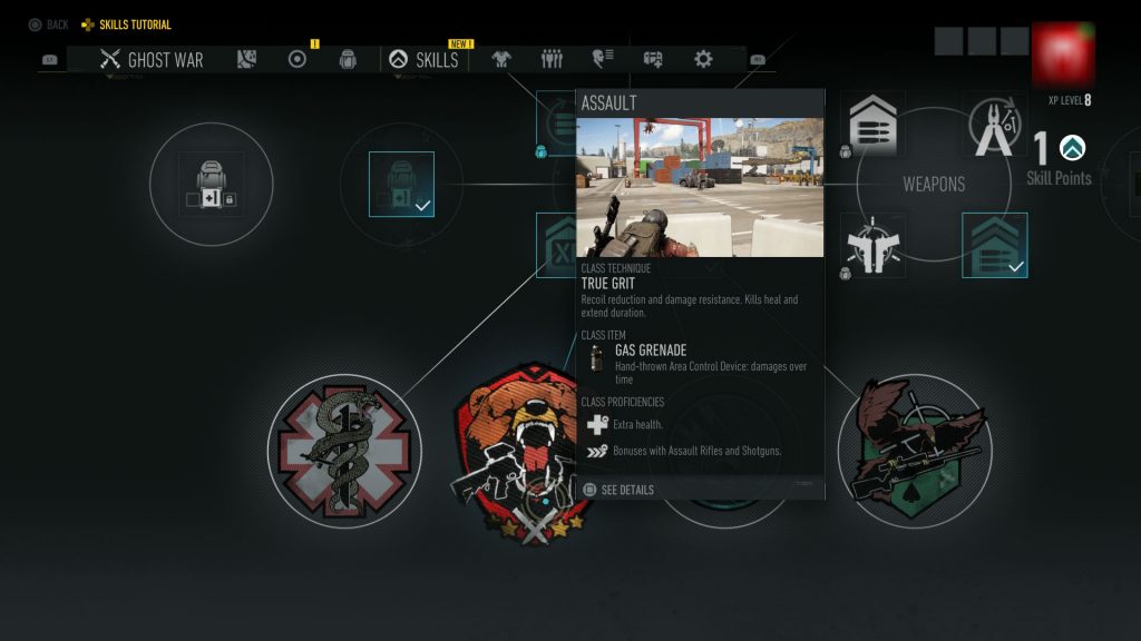 Ghost Recon Breakpoint Classes - Assault, Panther, Sharpshooter, Medic