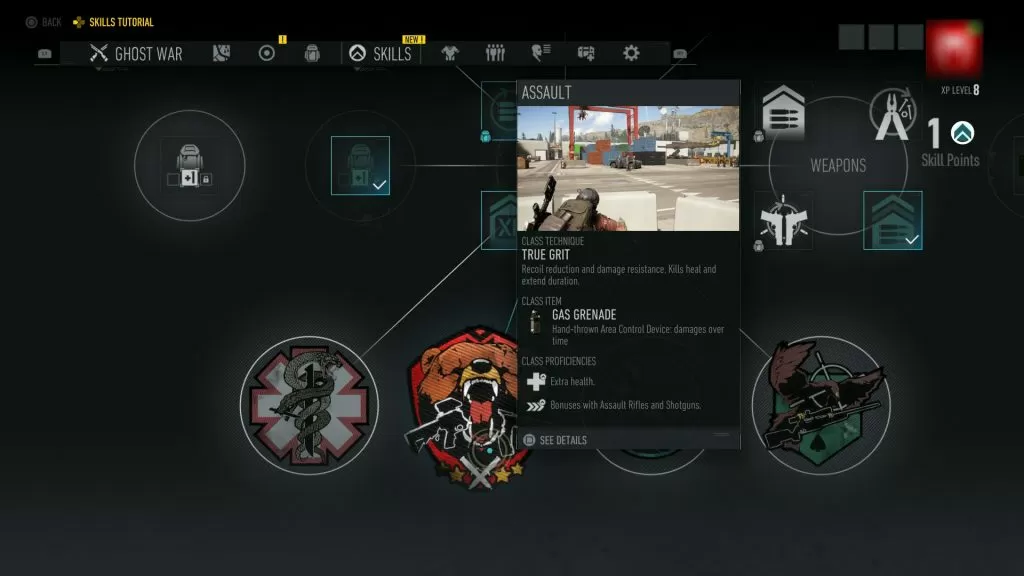 Ghost Recon Breakpoint Classes - Assault, Panther, Sharpshooter, Medic