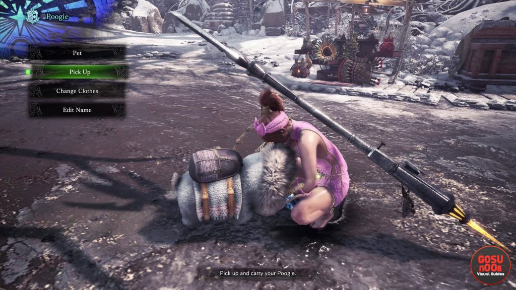 MHW Iceborne How to Bring Poogie to Seliana