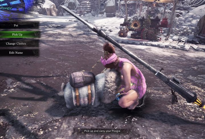MHW Iceborne How to Bring Poogie to Seliana