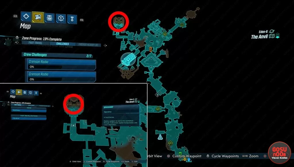 anvil target of opportunity location where to find borderlands 3