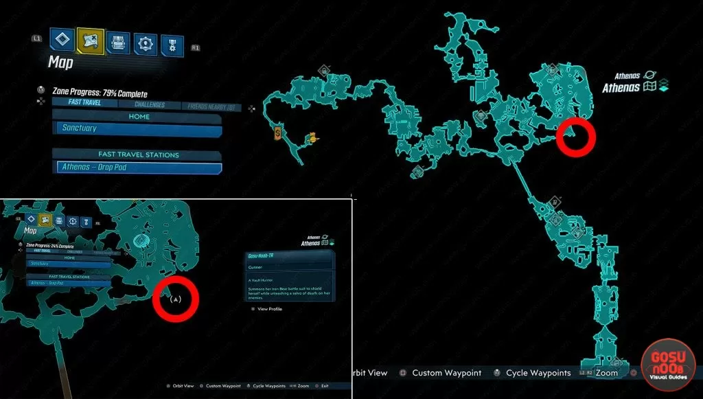 athenas red chest locations borderlands 3 where to find