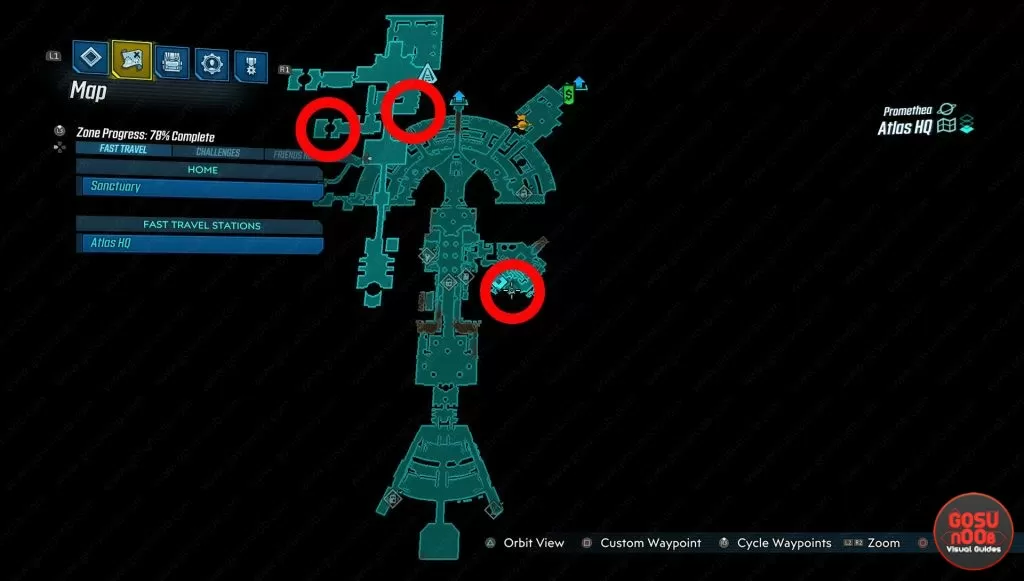 atlas hq red chest locations borderlands 3 where to find