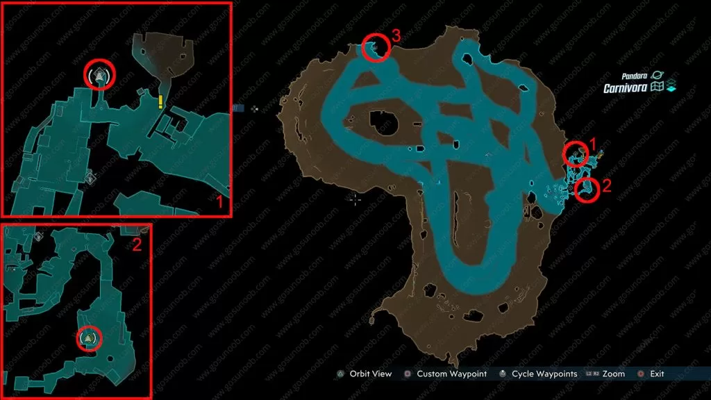 bl3 carnivora typhon log locations