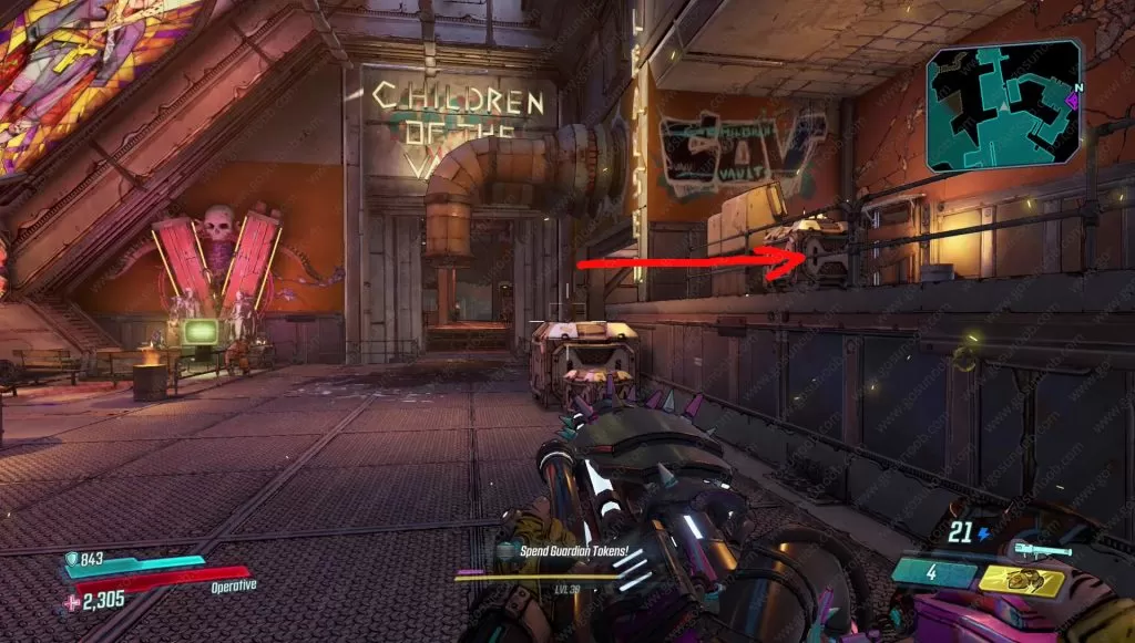 bl3 cathedral of twin gods dead claptrap