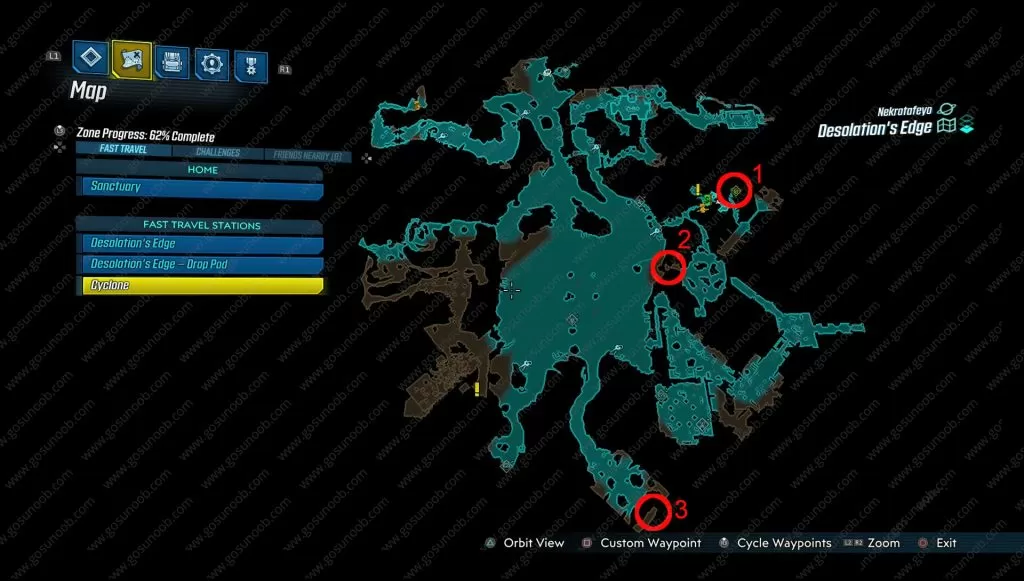 bl3 desolation's edge typhon log locations